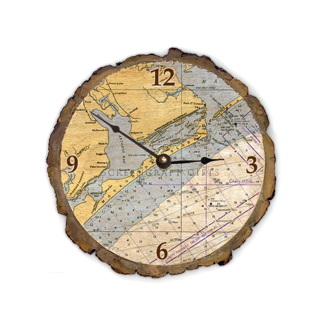 Matagorda Island, TX- Wood Clock