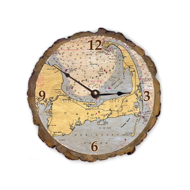 Cape Cod, MA - Wood Clock