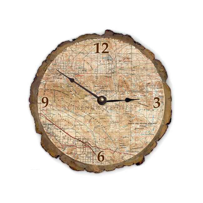 Joshua Tree National Park-  Wood Clock