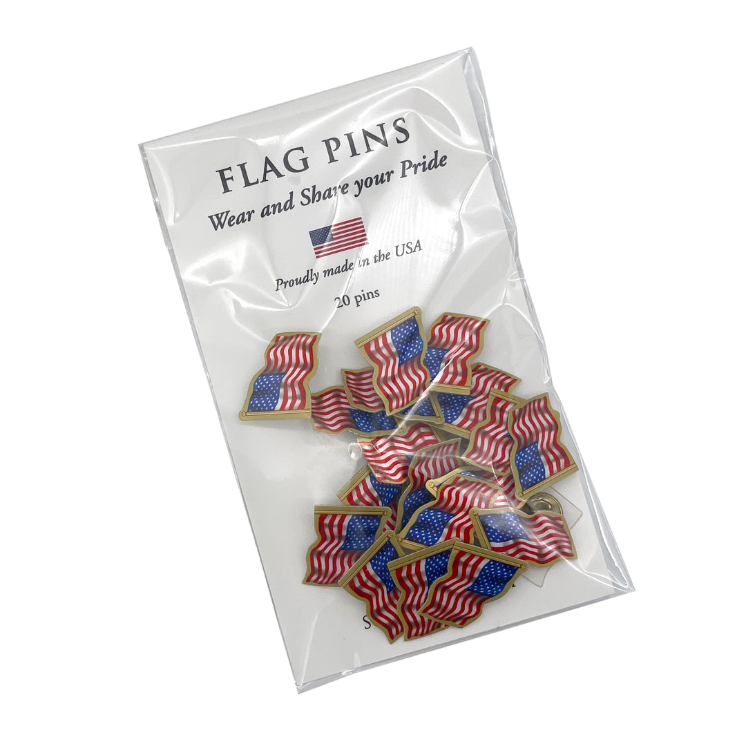 American Flag Pins