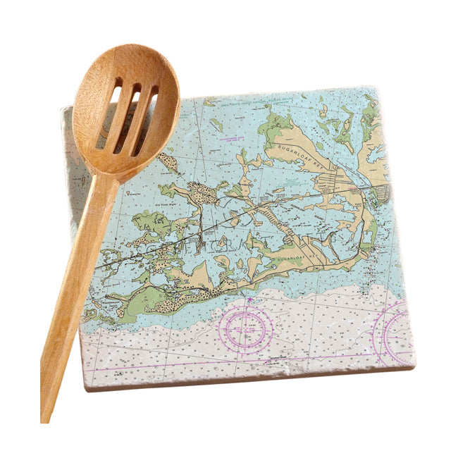 Sugarloaf Key, FL  - Marble Trivet