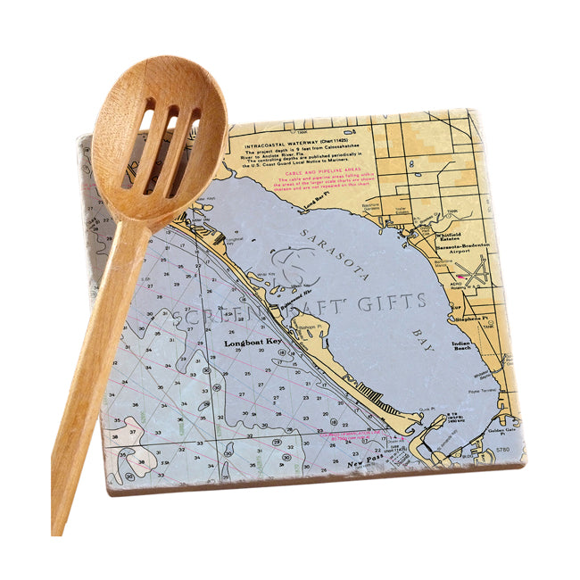 Longboat Key, FL - Marble Trivet