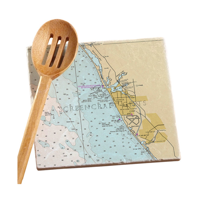 Venice, FL - Marble Trivet