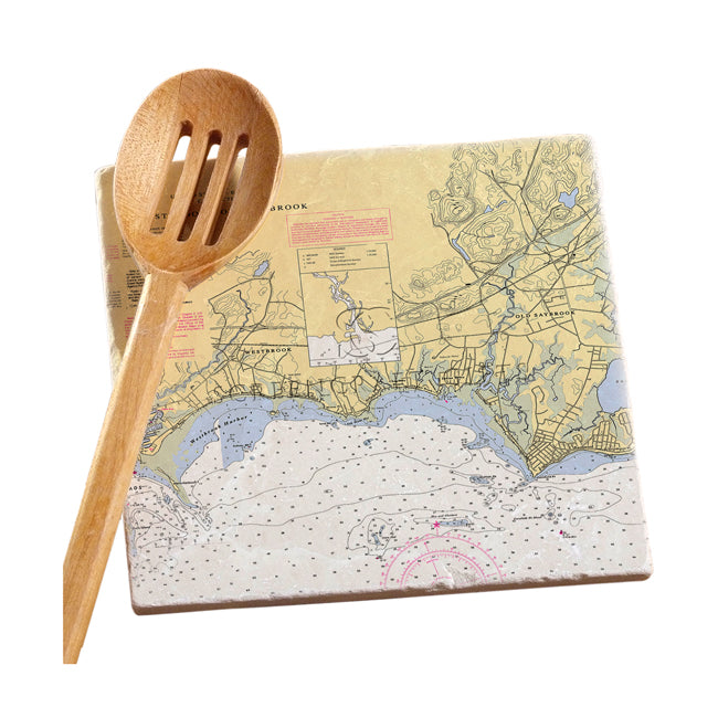 Westbrook, CT- Marble Trivet