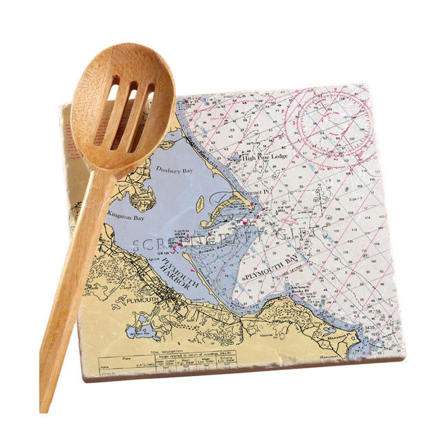 Plymouth, MA- Marble Trivet