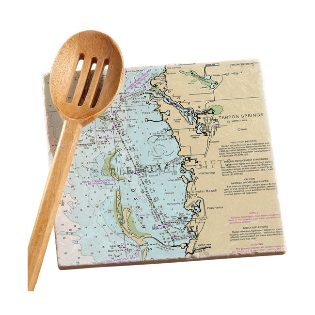 Tarpon Springs, FL- Marble Trivet