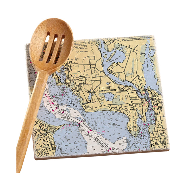 Barrington, RI- Marble Trivet