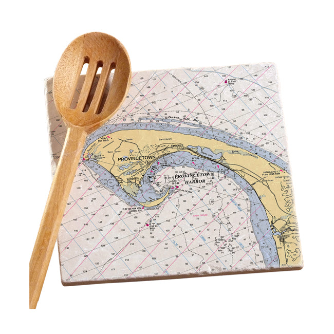 Provincetown, MA - Marble Trivet