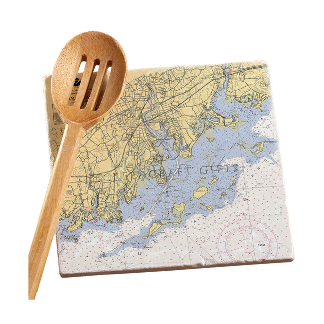 Norwalk, CT - Marble Trivet