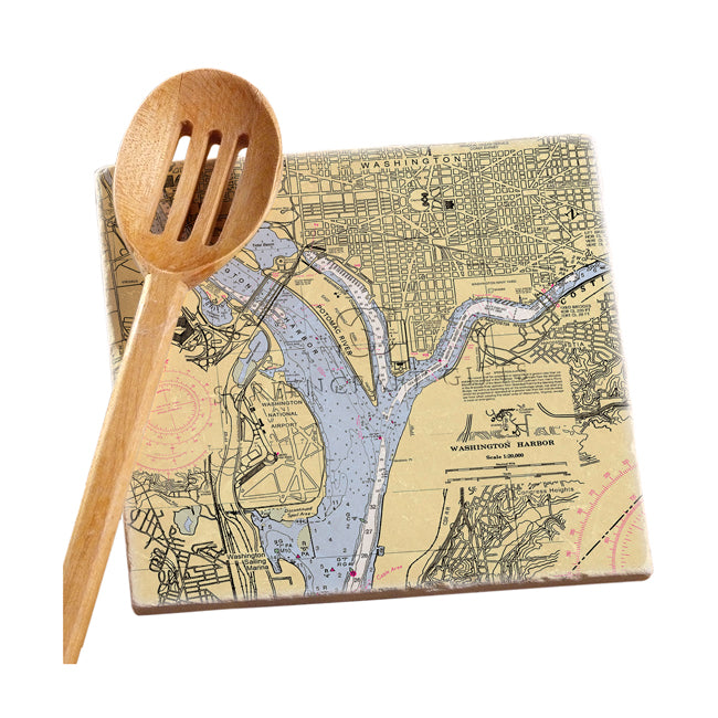 Washington, DC - Marble Trivet