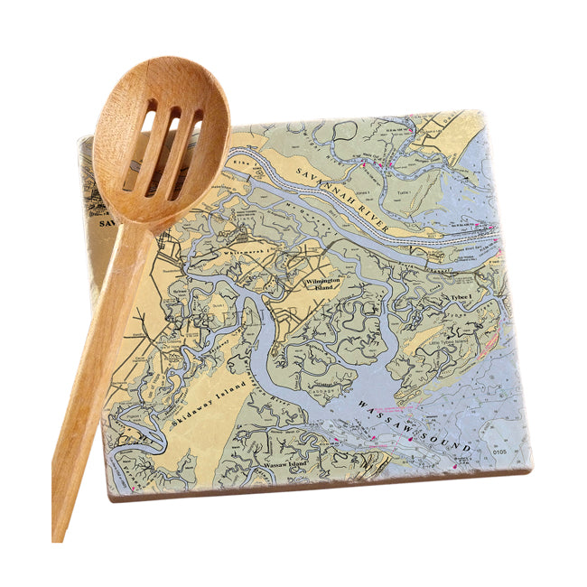 Savannah, GA- Marble Trivet