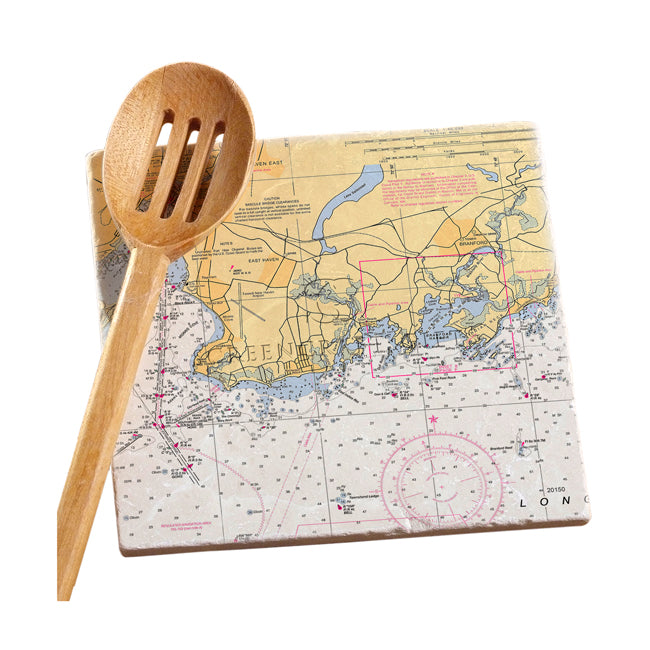 East Haven, CT - Marble Trivet
