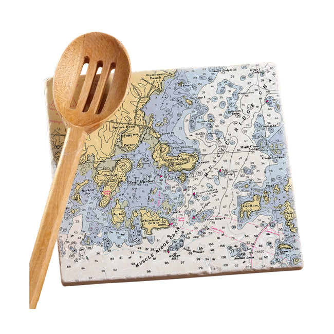 Spruce Head, ME- Marble Trivet