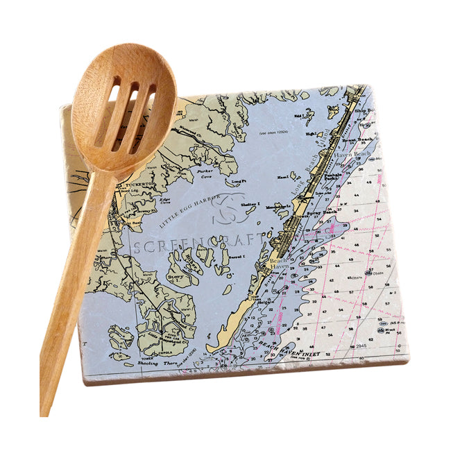Beach Haven, NJ- Marble Trivet