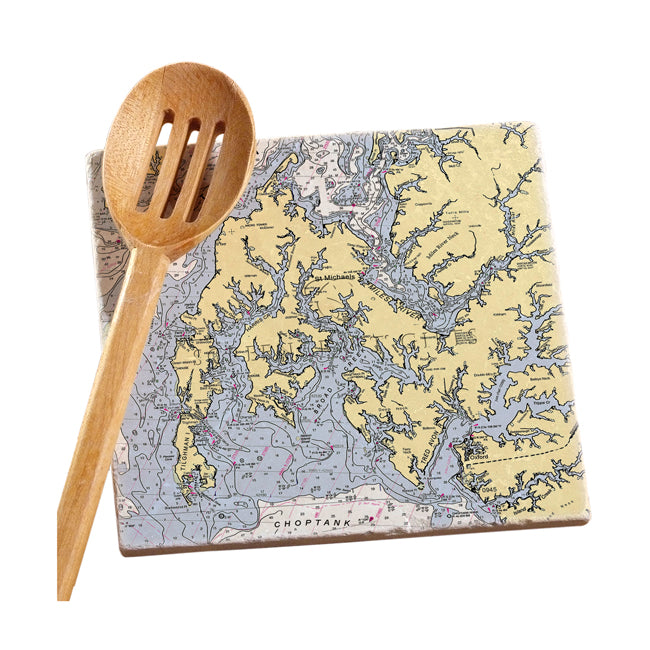 St. Michaels, MD- Marble Trivet