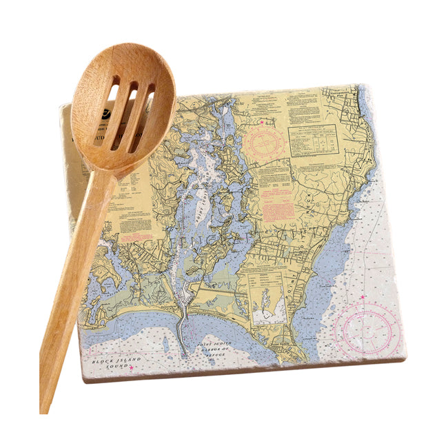 Point Judith, RI- Marble Trivet