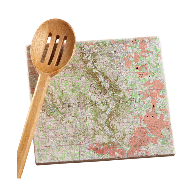 Cuyahoga Valley National Park-  Marble Trivet