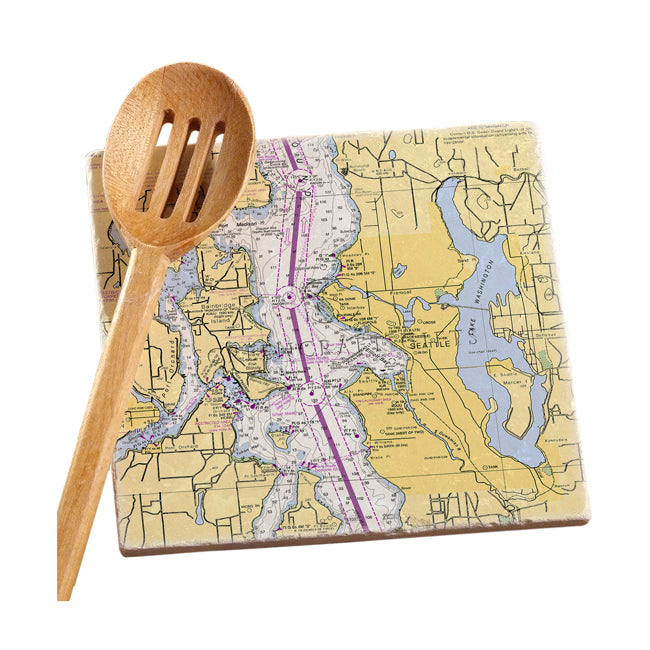 Seattle, WA- Marble Trivet