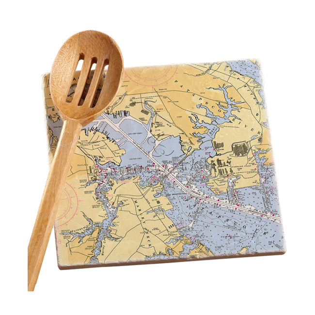 Baltimore, MD - Marble Trivet