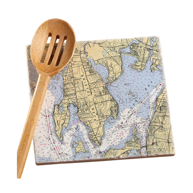 Bristol, RI- Marble Trivet