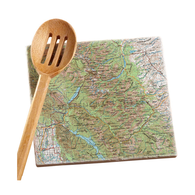 Glacier National Park-  Marble Trivet