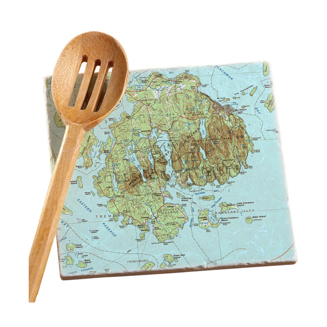 Acadia National Park-  Marble Trivet