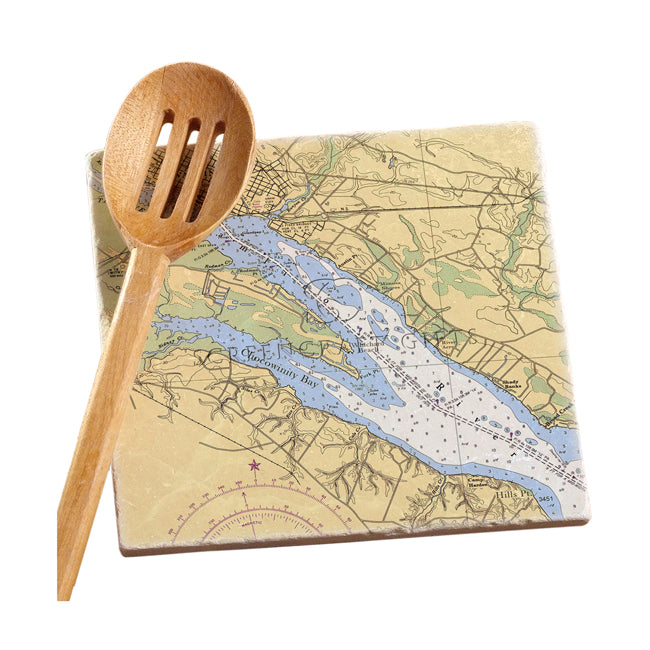 Washington, NC- Marble Trivet