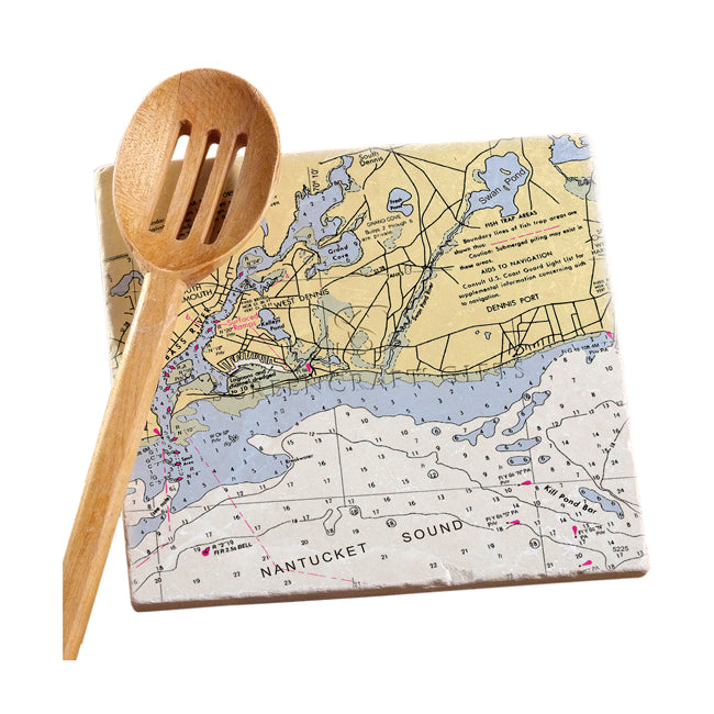West Dennis, MA - Marble Trivet