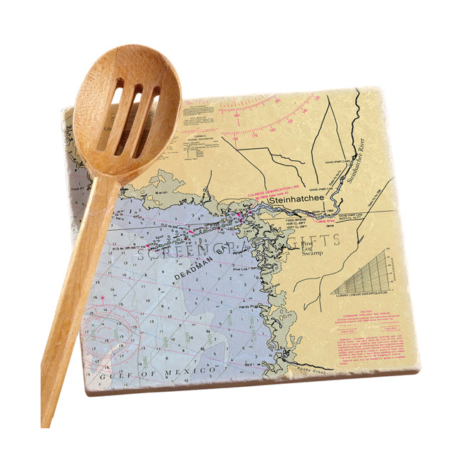 Steinhatchee, FL- Marble Trivet