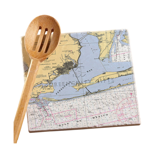 Pensacola, FL- Marble Trivet