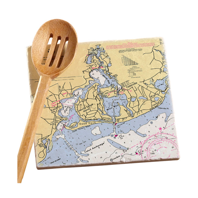 Osterville, MA - Marble Trivet