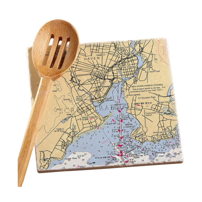 New Haven, CT - Marble Trivet