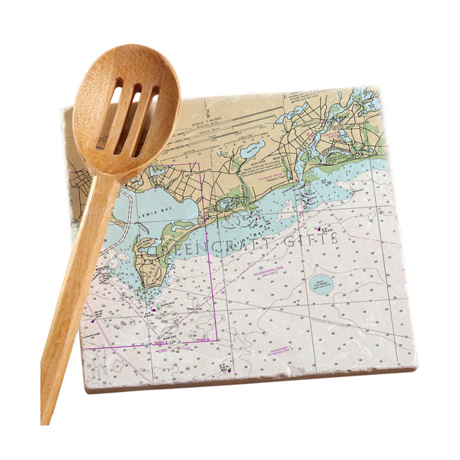 West Yarmouth, MA - Marble Trivet