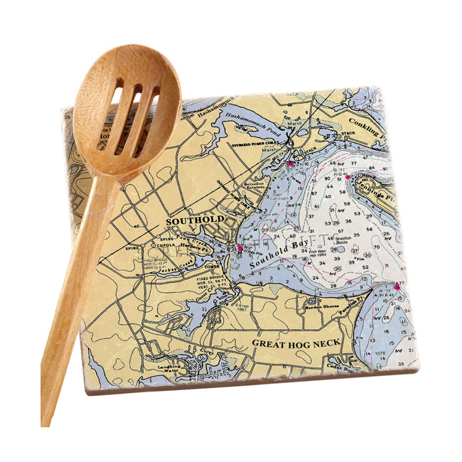 Southold, NY - Marble Trivet