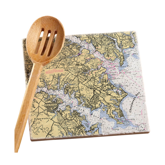 Annapolis, MD - Marble Trivet