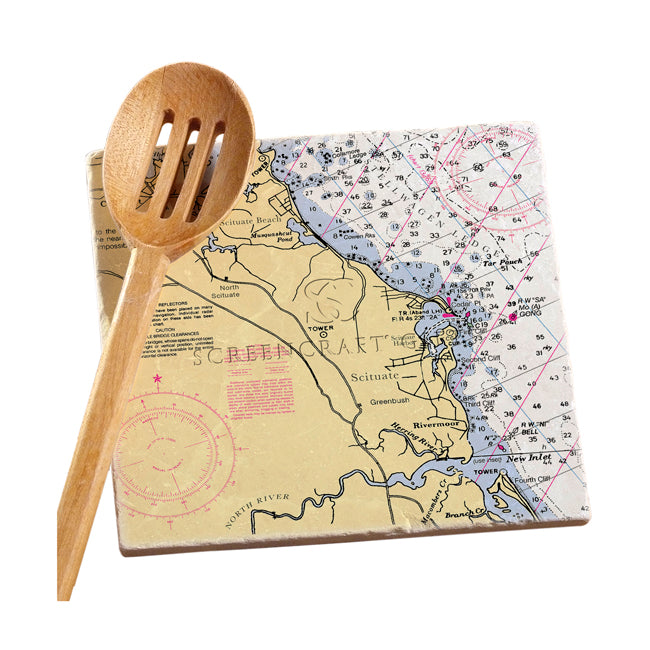 Scituate, MA- Marble Trivet