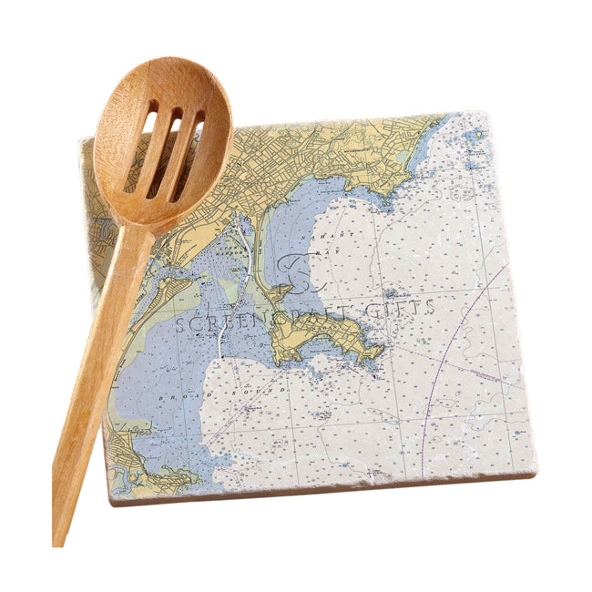 Nahant, MA- Marble Trivet