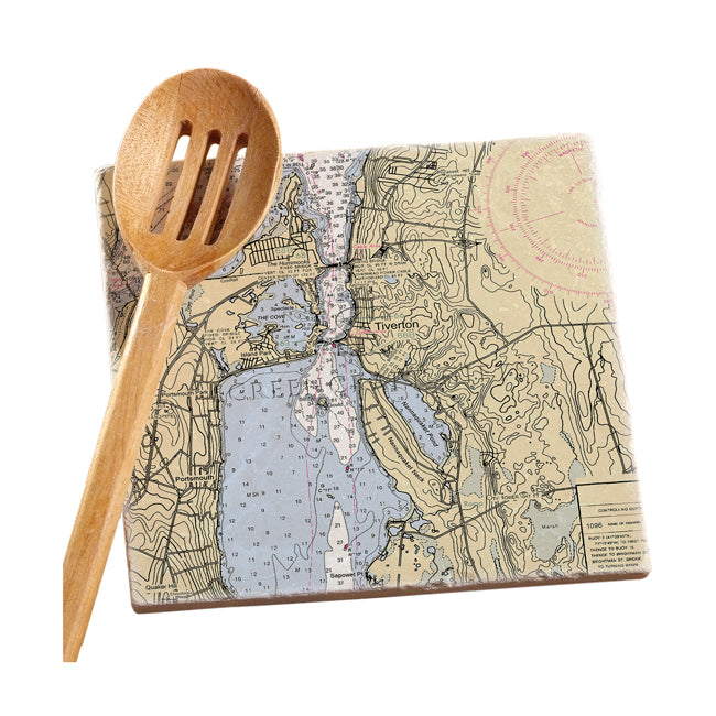 Tiverton, RI - Marble Trivet
