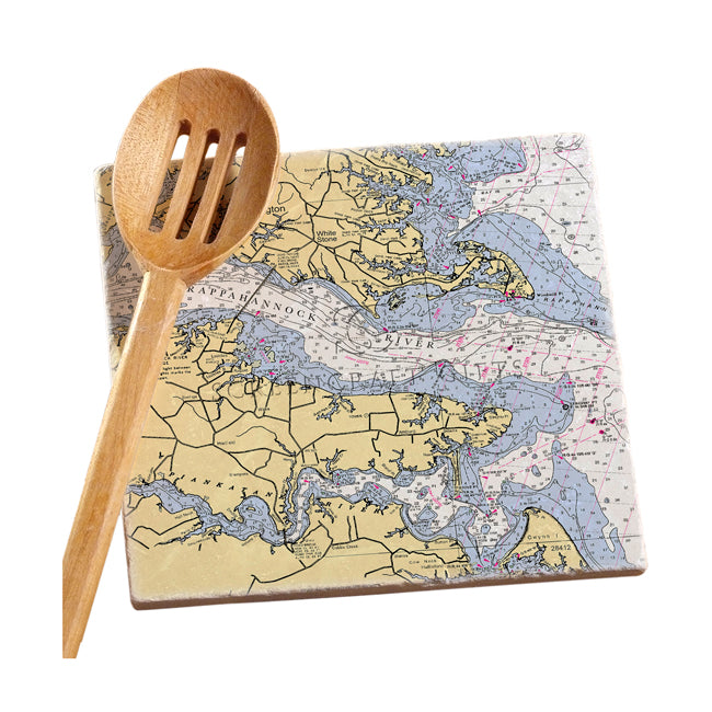 Irvington, VA- Marble Trivet