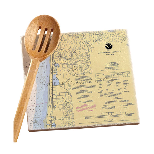 Rockaway, OR- Marble Trivet