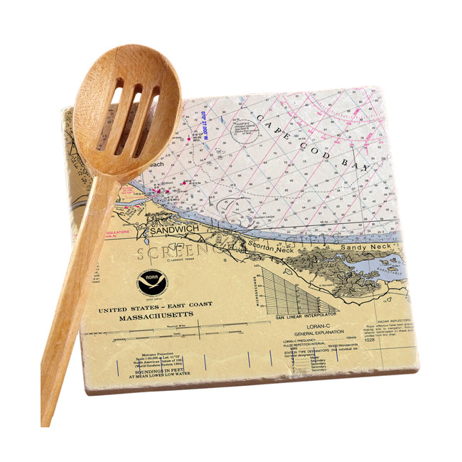 Sandwich, MA - Marble Trivet