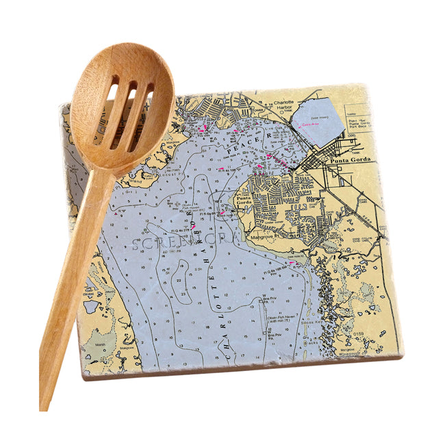 Punta Gorda, FL- Marble Trivet