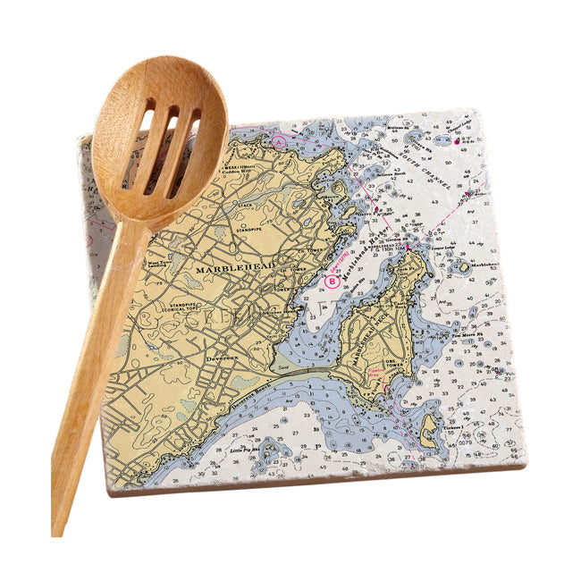 Marblehead, MA- Marble Trivet