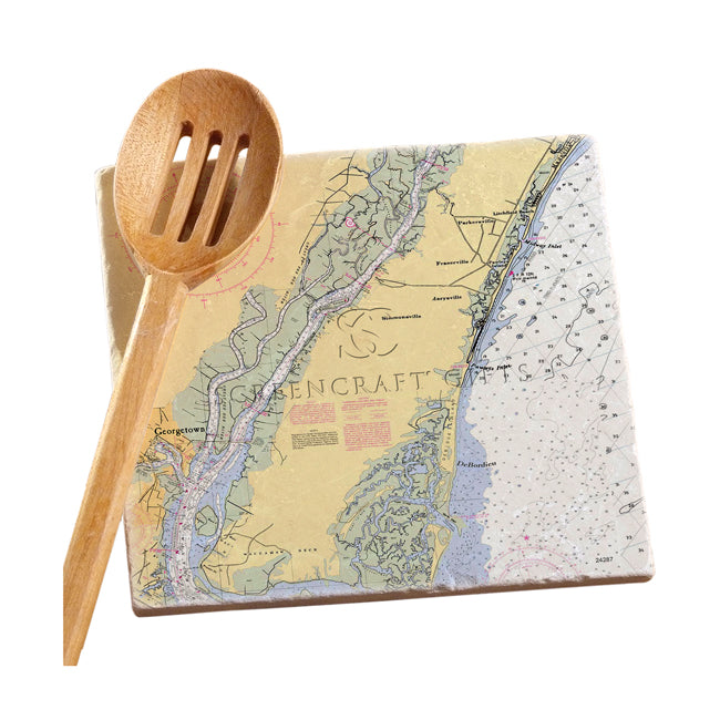 DeBordieu, SC - Marble Trivet