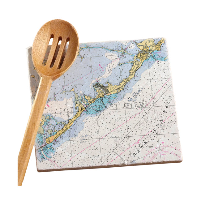 Islamorada, FL- Marble Trivet