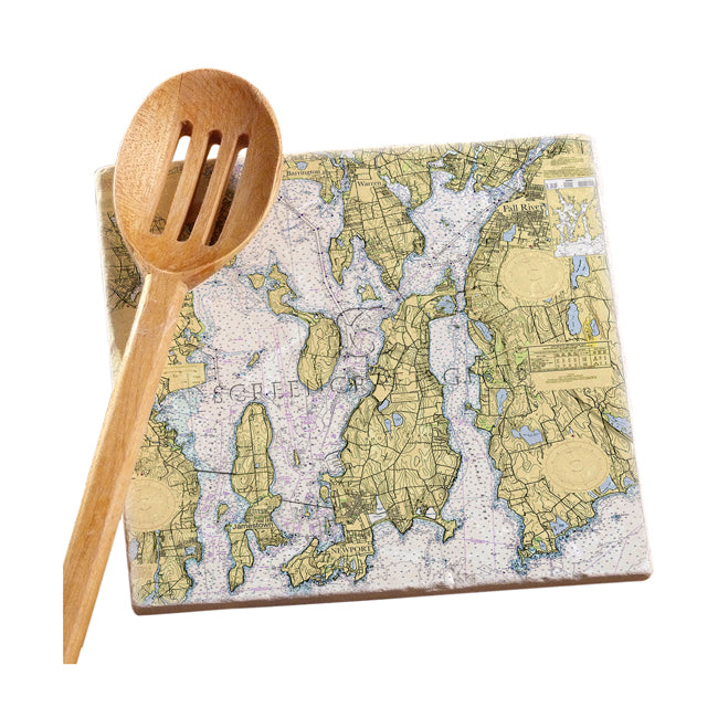 Narragansett Bay- Marble Trivet