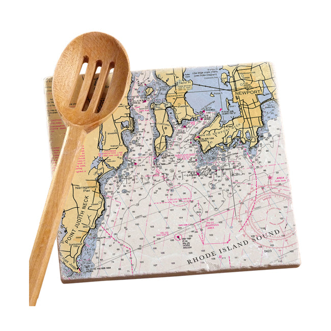 Narragansett Bay- Marble Trivet