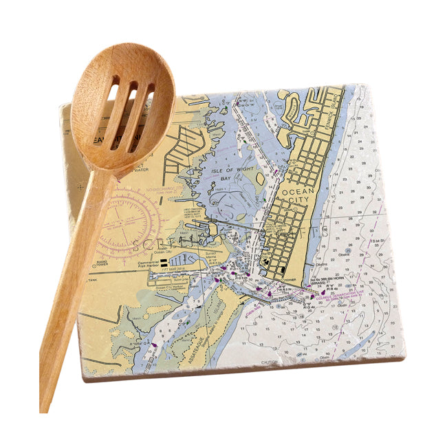 Ocean City, MD- Marble Trivet