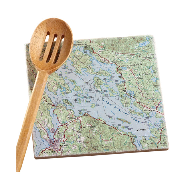Lake Winnipesaukee, NH -  Marble Trivet
