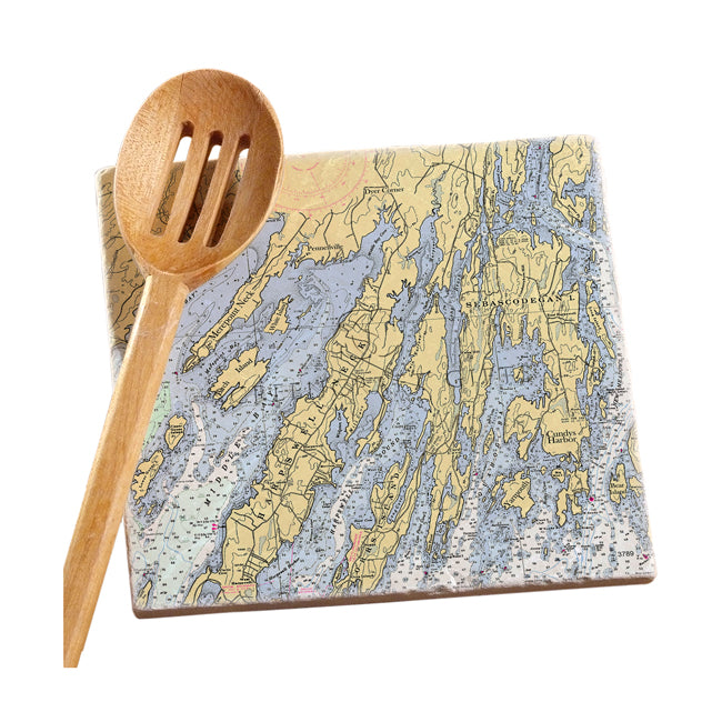 Harpswell, ME- Marble Trivet